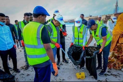 Photo from: Beach clean-up